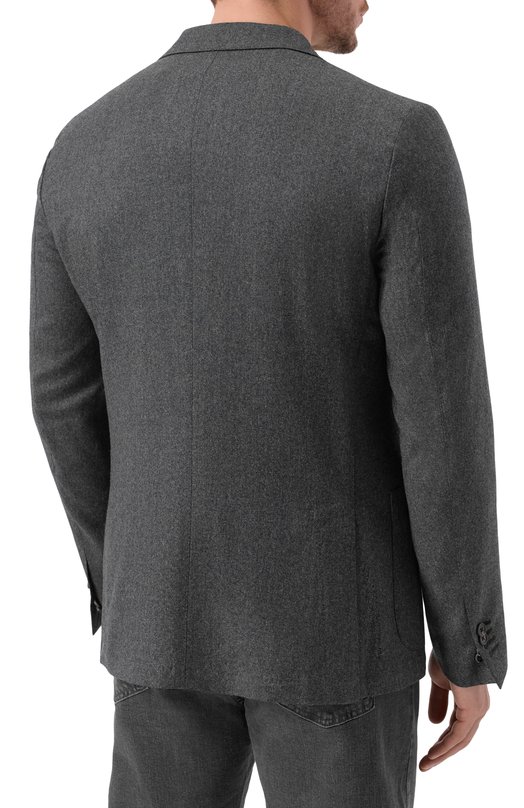 Шерстяной пиджак Corneliani 26X007-2618400_1 Серый  26X007-2618400_1 Фото 5