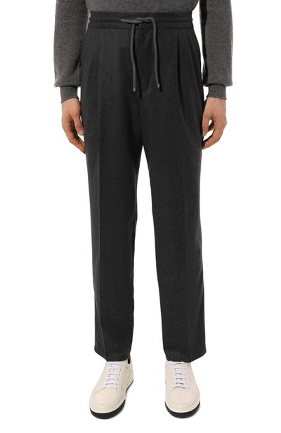 Шерстяные брюки BRUNELLO CUCINELLI, арт. ME226E1710, фото 3