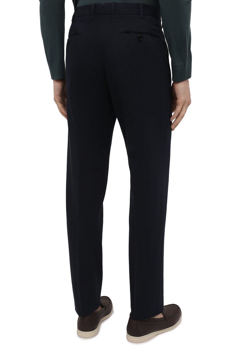 Брюки из хлопка и льна ZEGNA, арт. UWI37/TR10, фото 4