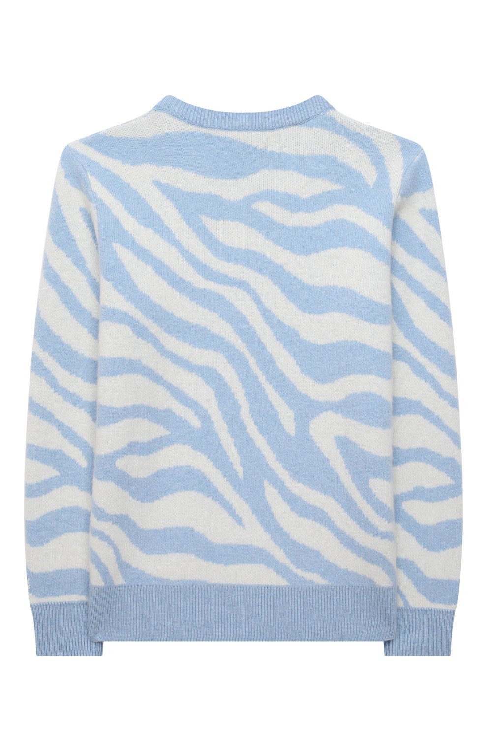 Пуловер MC2 SAINT BARTH голубого цвета по цене 16000 руб., арт. STBK PRINCESS P BRUSHED/PRC0006/4-8, фото 2 Пуловер MC2 SAINT BARTH, арт. STBK PRINCESS P BRUSHED/PRC0006/4-8, фото 2