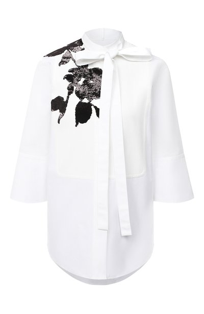 Женская хлопковая блузка VALENTINO, арт. UB3AB18L5DN