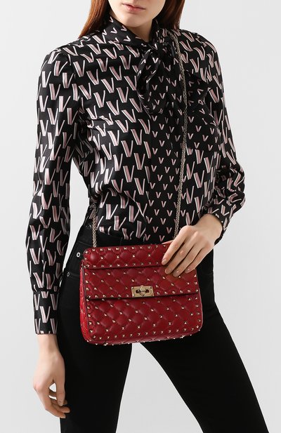 Сумка rockstud spike medium VALENTINO, арт. PW2B0122/NAP, фото 2