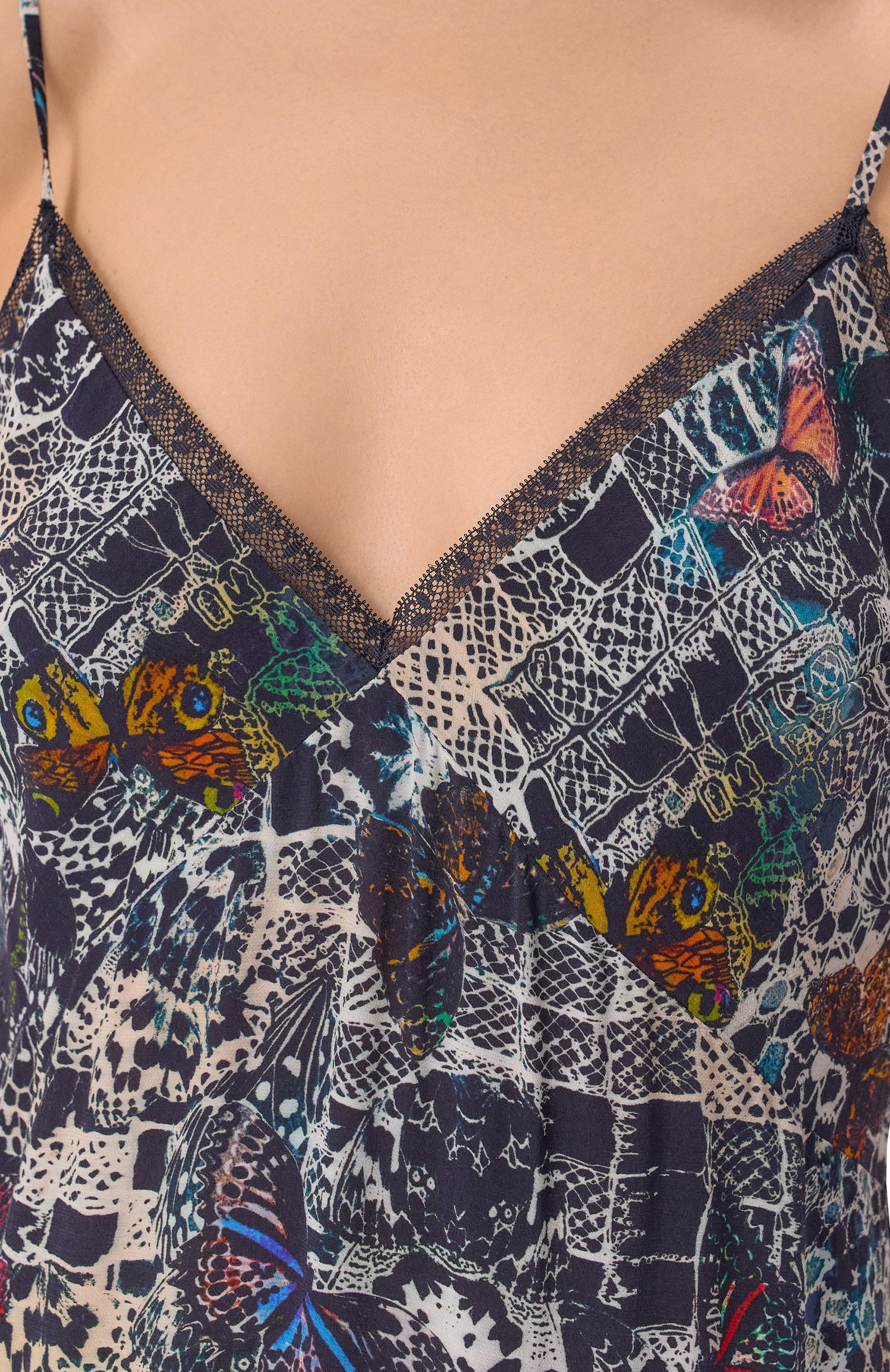 Платье из вискозы ZADIG AND VOLTAIRE, арт. WWDR02501, фото 5