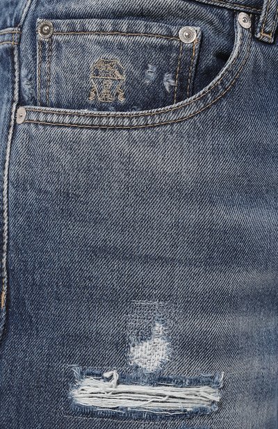 Джинсы traditional fit BRUNELLO CUCINELLI, арт. M074PD3210, фото 5