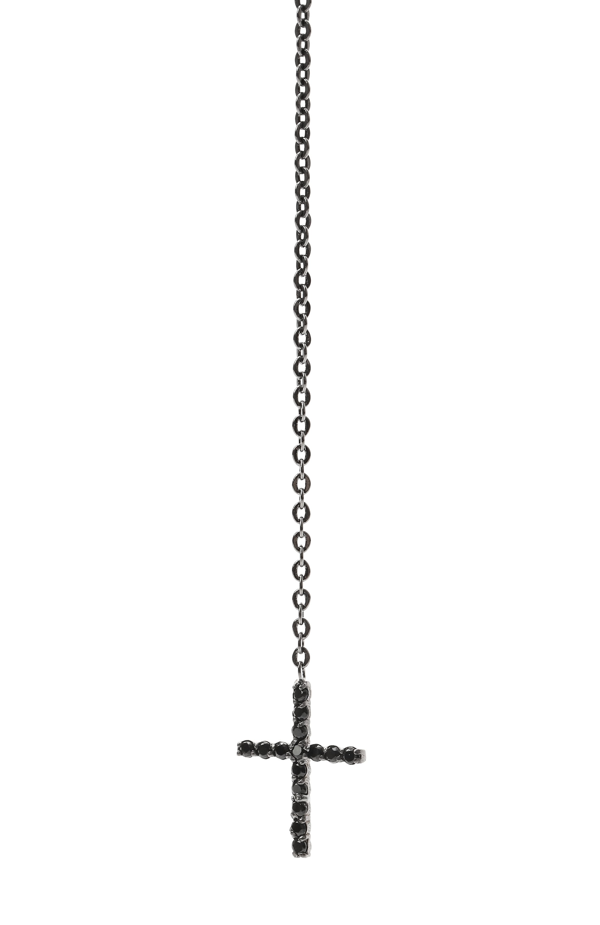 Колье personal jesus CAVIAR JEWELLERY серебряного цвета по цене 32000 руб., арт. PJ003, фото 3 Колье personal jesus CAVIAR JEWELLERY, арт. PJ003, фото 3