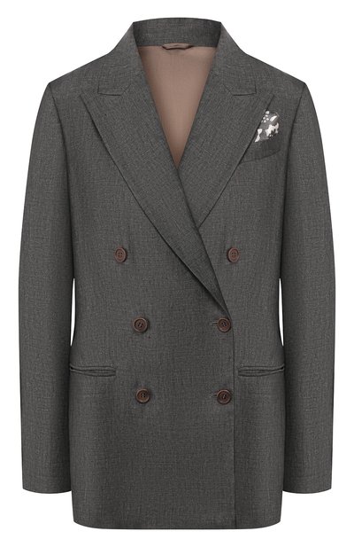 Женский льняной жакет BRUNELLO CUCINELLI, арт. MW4308926