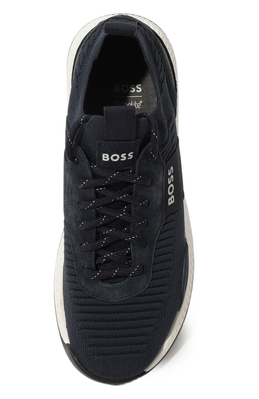 Комбинированные кроссовки BOSS, арт. 50498245, фото 4