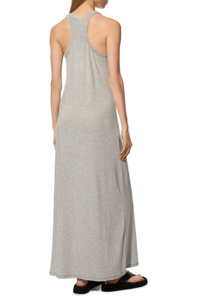 Платье из вискозы PERVERT серого цвета по цене 19600 руб., арт. PE22/DR06/62-31, фото 4 Платье из вискозы PERVERT, арт. PE22/DR06/62-31, фото 4