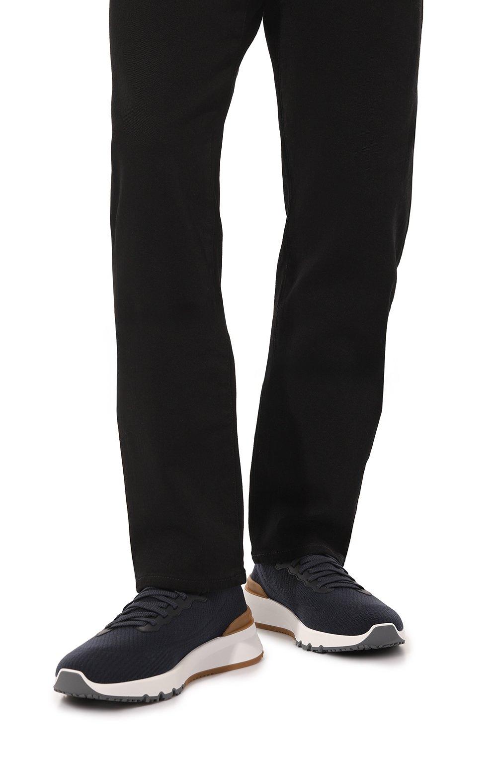 Текстильные кроссовки BRUNELLO CUCINELLI, арт. MZUWLB2179, фото 3