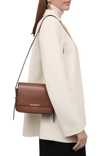 Сумка horseferry BURBERRY коричневого цвета по цене 125000 руб., арт. 8012004, фото 2 Сумка horseferry BURBERRY, арт. 8012004, фото 2