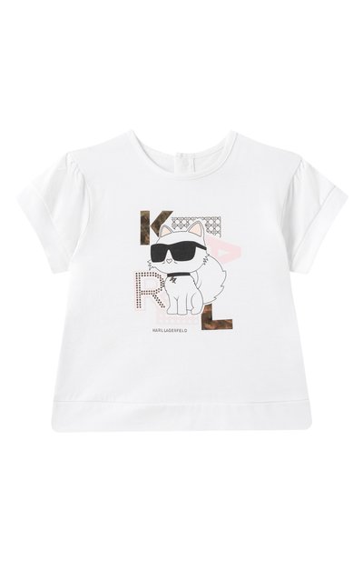 Комплект из футболки и шорт KARL LAGERFELD KIDS, арт. Z30513., фото 2