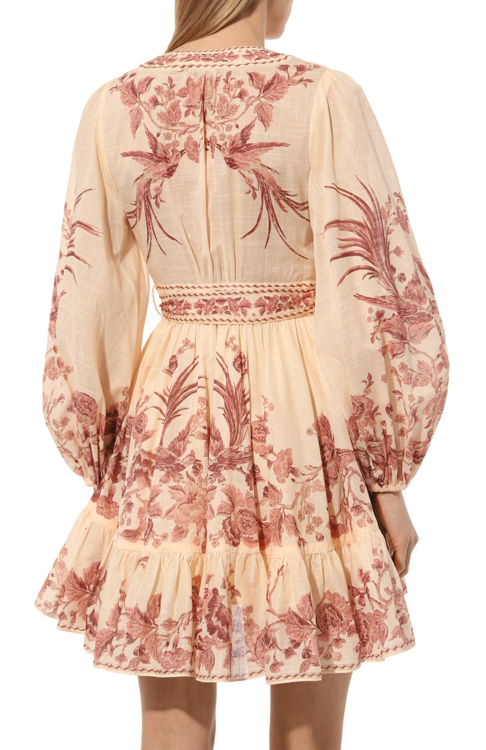 Хлопковое платье ZIMMERMANN, арт. 1469DSS243, фото 4