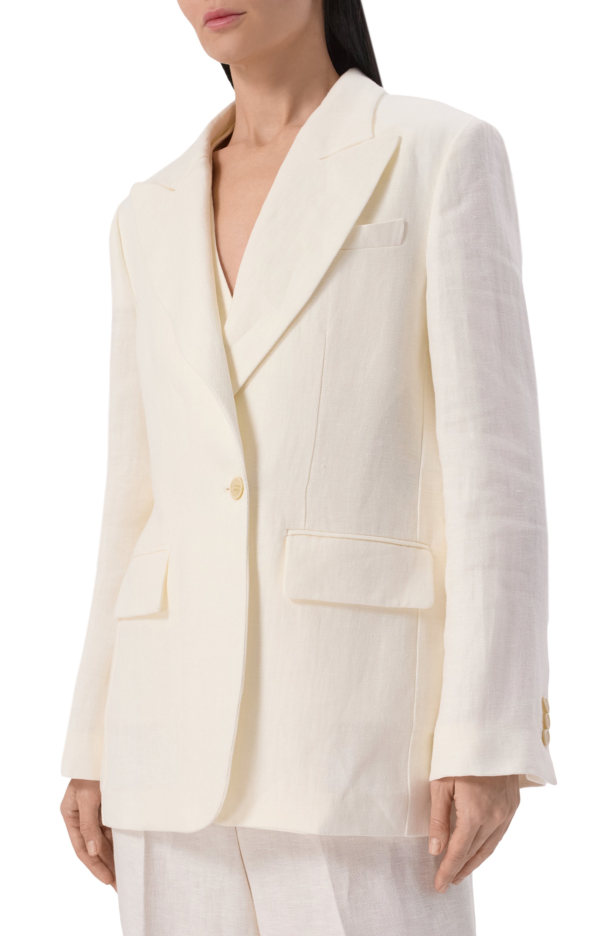 Льняной жакет P.A.R.O.S.H., арт. D420402, фото 3