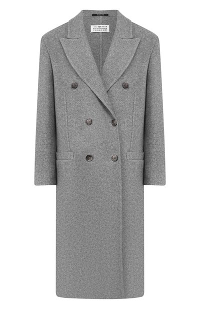 Женское двубортное пальто из кашемира MAISON MARGIELA, арт. S51AA0217/S52150