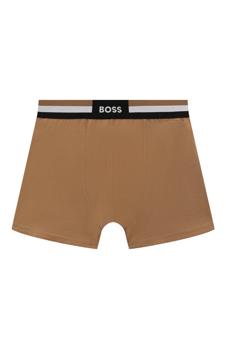 Детские комплект из двух боксеров BOSS разноцветного цвета, арт. J50973 | Фото 5 (Материал внешний: Хлопок; Рукава: Короткие; Автоматизация ТО: Проставлено; Автоматизация состава: Проставлено; Ростовка одежда: 12 лет | 152 см, 10 - 11 лет | 140 - 146см, 16 лет | 164 см, 5 лет | 110 см, 9 лет | 134 см, 7 лет | 122 см, 13 - 15 лет | 158 см)