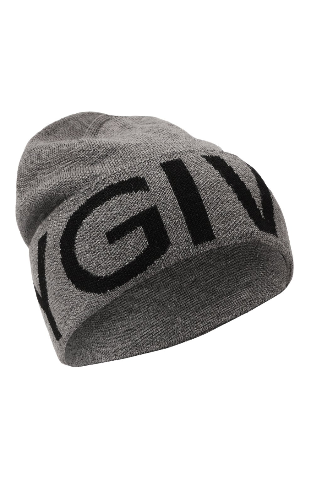 Шерстяная шапка GIVENCHY серого цвета по цене 37100 руб., арт. GVCAPP/U7123, фото 1 Шерстяная шапка GIVENCHY, арт. GVCAPP/U7123, фото 1