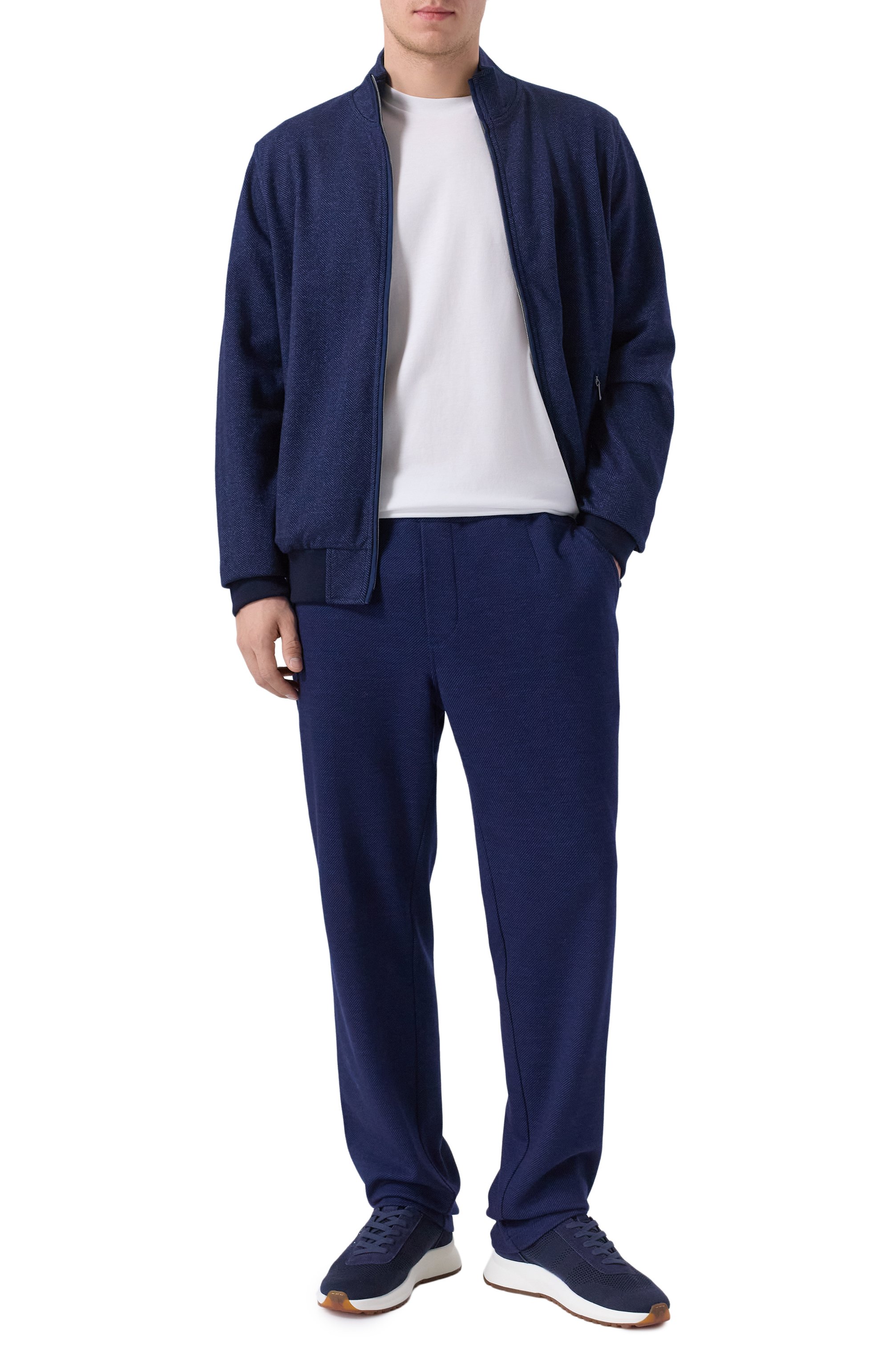 Брюки из шерсти и хлопка CAPOBIANCO, арт. 19M704.FU00., фото 2