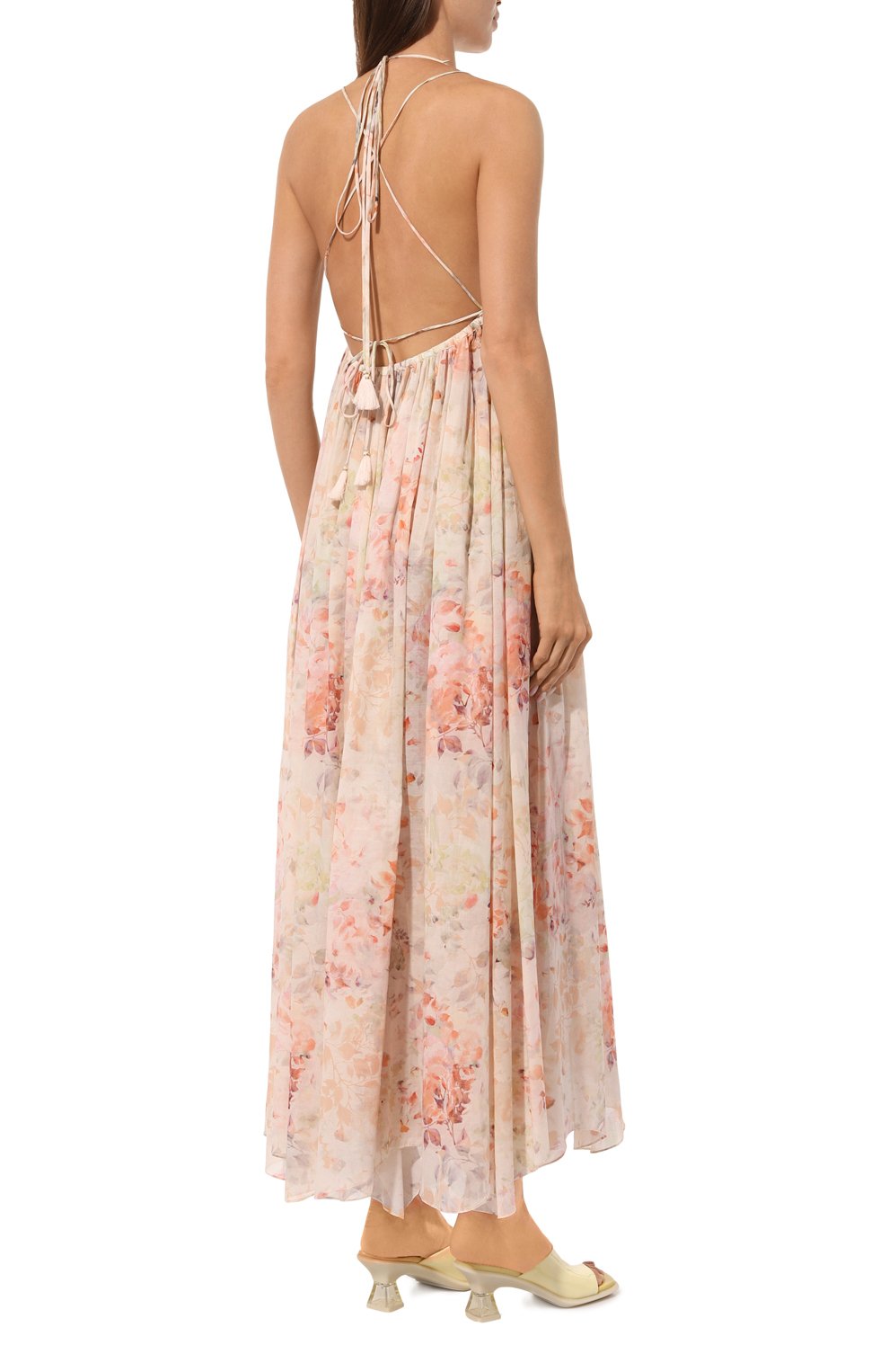 Платье из хлопка и шелка YVON, арт. 00 30021, фото 4