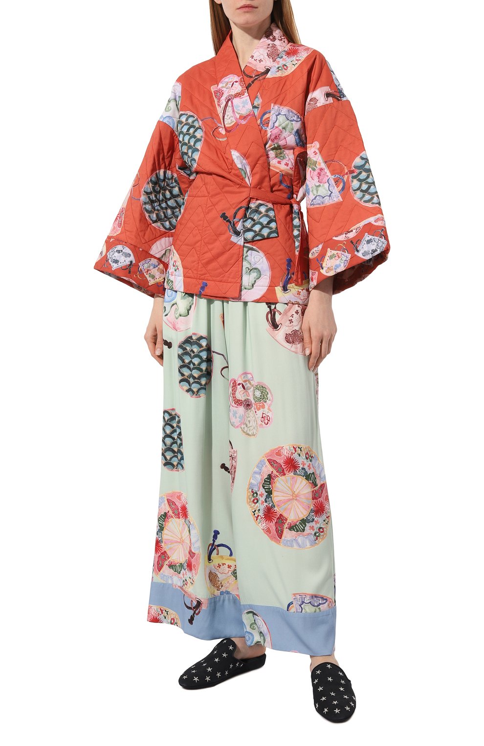 Стеганое кимоно ANY WOWZERS, арт. SAK01-TBRICK, фото 2