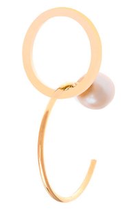 Серьга на правое ухо DELFINA DELETTREZ бесцветного цвета по цене 91000 руб., арт. TWI5001.A, фото 1 Серьга на правое ухо DELFINA DELETTREZ, арт. TWI5001.A, фото 1