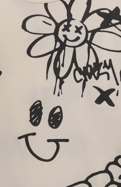 Хлопковая футболка MSGM KIDS, арт. F5MSJBTH244, фото 3