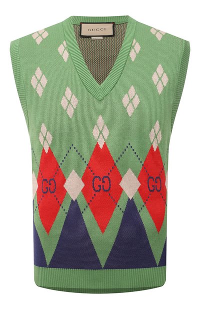 Хлопковый жилет GUCCI, арт. 653841/XKBUQ, фото 1