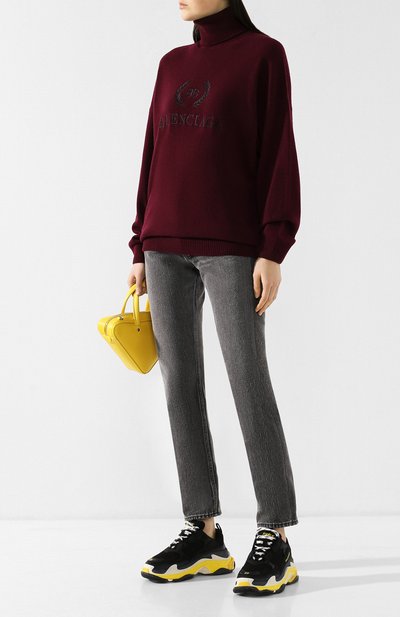 Пуловер из смеси шерсти и кашемира BALENCIAGA, арт. 555307/T4081, фото 2