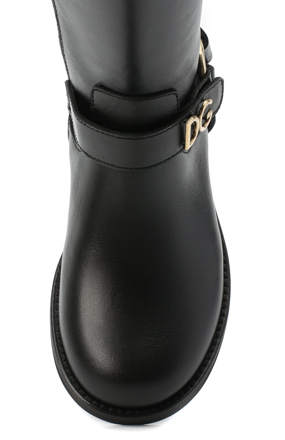 Кожаные сапоги DOLCE & GABBANA, арт. D10986/AW998/29-36, фото 4