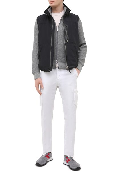 Текстильные кроссовки KITON, арт. USSKDTMN00822, фото 2