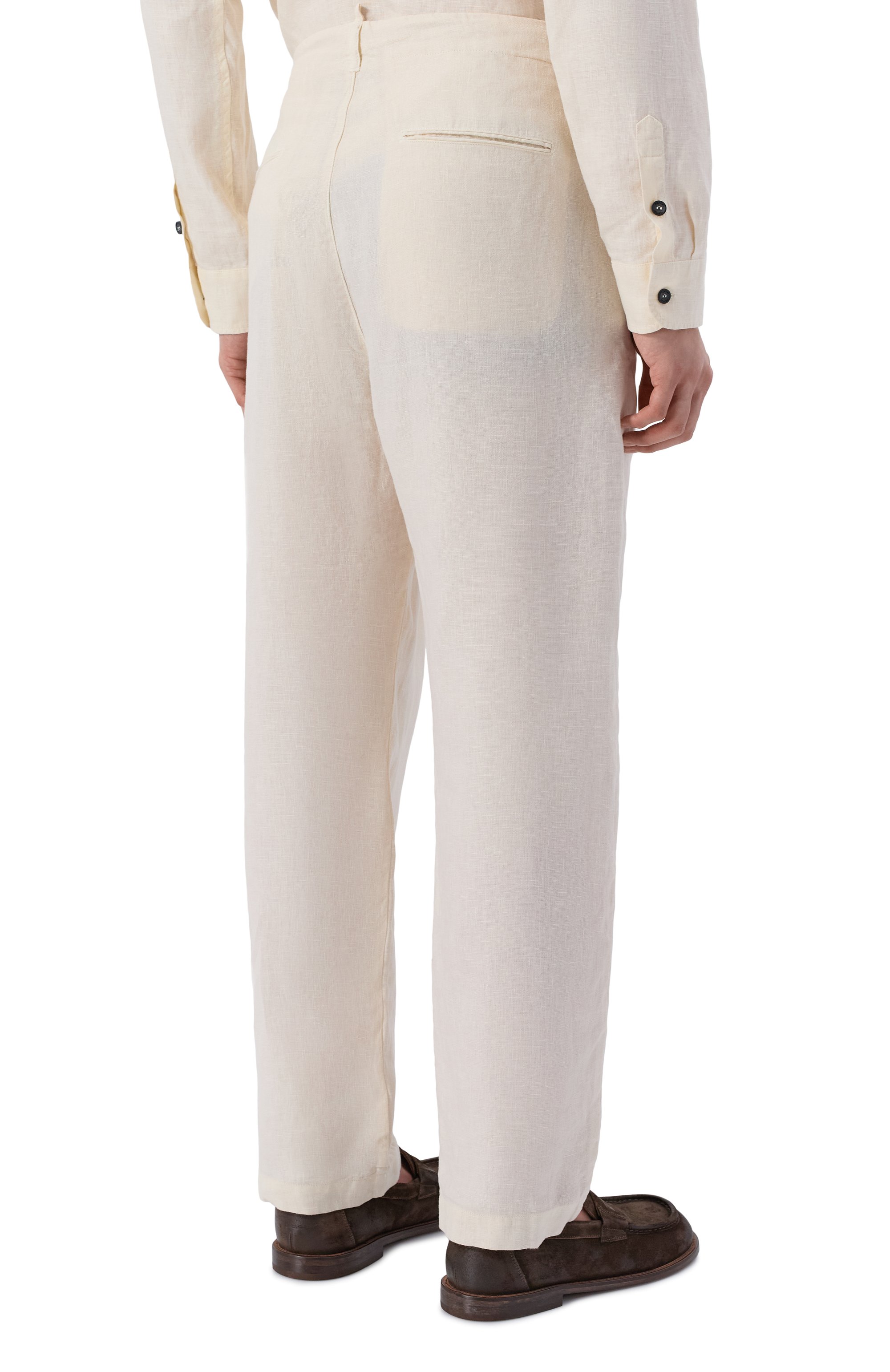 Льняные брюки HANNES ROETHER, арт. PA21PER.602, фото 4