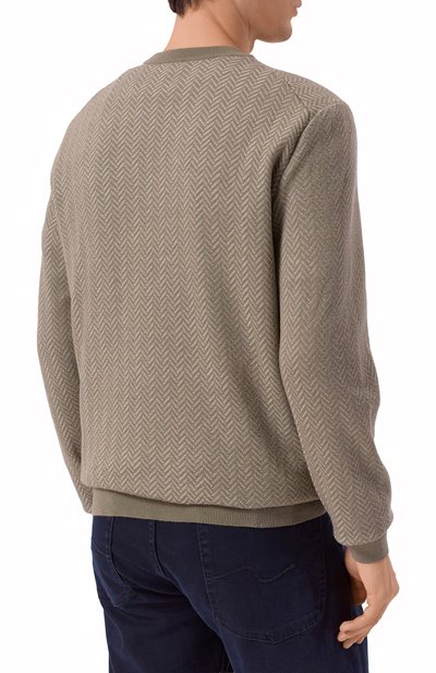 Джемпер из шерсти и хлопка BOSS, арт. 50549985, фото 4