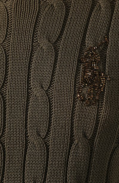 Хлопковый пуловер POLO RALPH LAUREN, арт. 211780365, фото 5