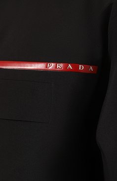 Женская куртка prada linea rossa PRADA черного цвета, арт. 29Q423-1SX6-F0002-182 | Фото 5 (Кросс-КТ: Куртка; Рукава: Длинные; Региональные ограничения белый список (Axapta Mercury): Не проставлено; Материал внешний: Синтетический материал; Материал сплава: Проставлено; Стили: Спорт-шик; Драгоценные камни: Проставлено; Длина (верхняя одежда): Короткие)