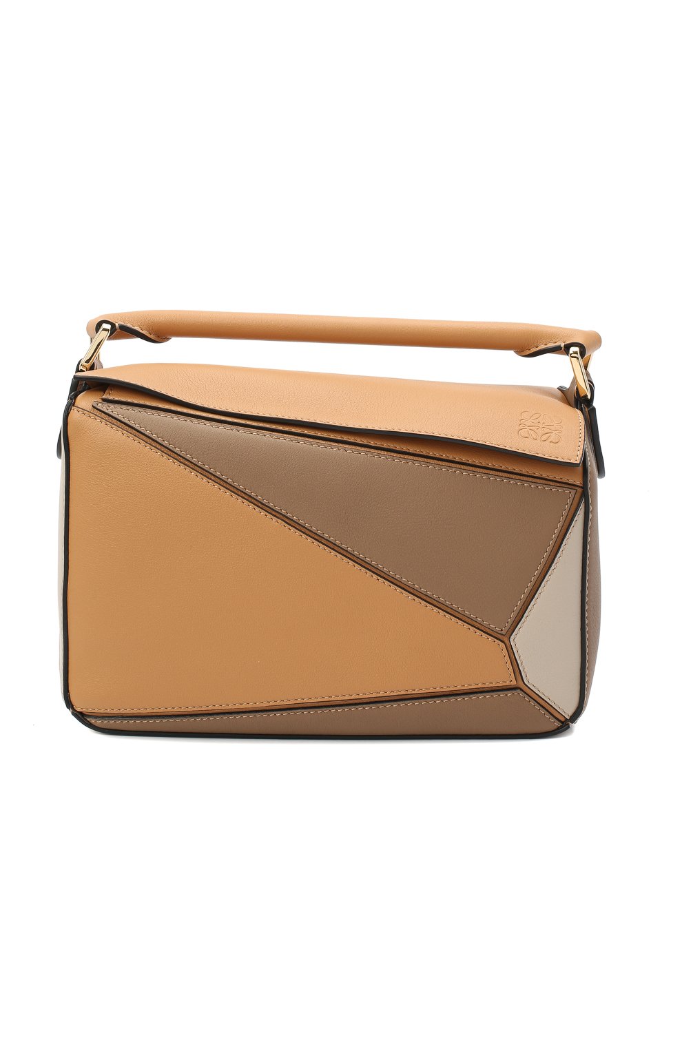 Сумка puzzle small LOEWE темно-бежевого цвета по цене 299500 руб., арт. A510S21X50, фото 1 Сумка puzzle small LOEWE, арт. A510S21X50, фото 1