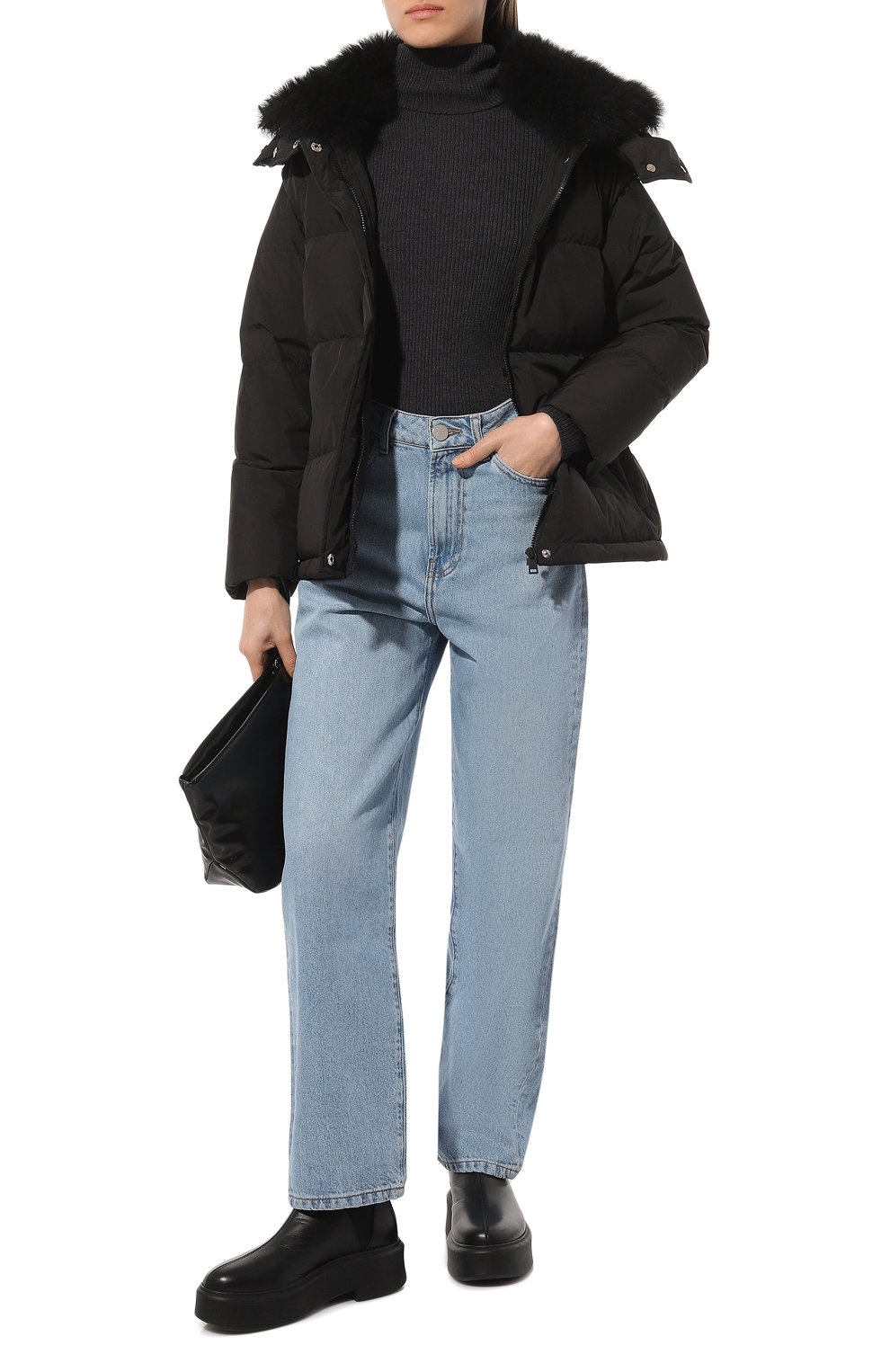 Пуховик YVES SALOMON, арт. 24WYV93769D0XW_SET, фото 2