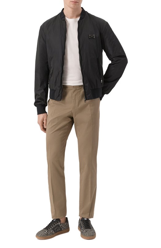 Текстильные кеды Swan Balmain EM1VI360/TNCJ Чёрный  EM1VI360/TNCJ Фото 2