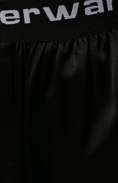 Шелковые шорты ALEXANDERWANG.T черного цвета по цене 31850 руб., арт. 4WC2214077, фото 5 Шелковые шорты ALEXANDERWANG.T, арт. 4WC2214077, фото 5