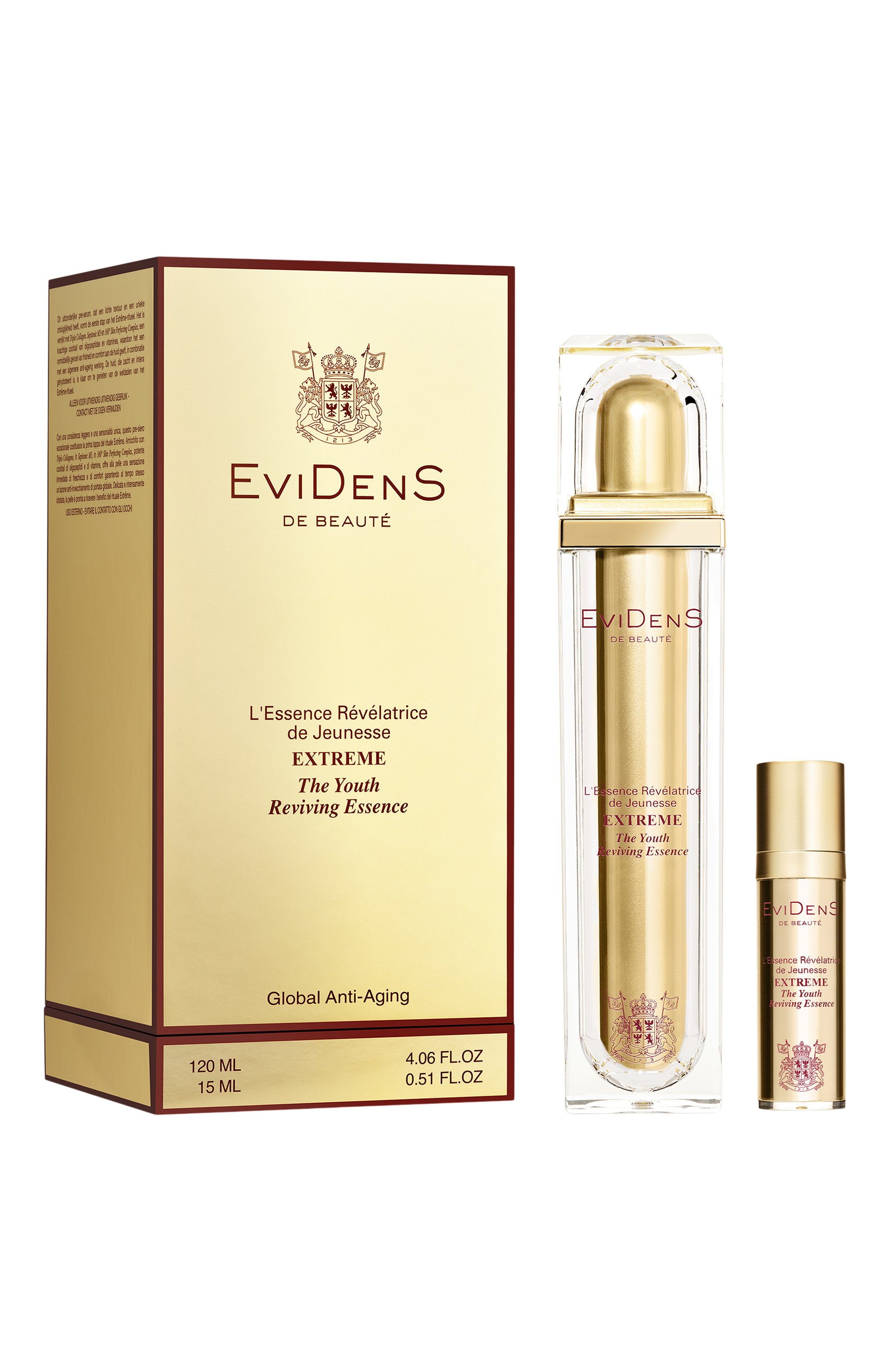 Омолаживающая эссенция the extreme youth reviving essence (120+15ml) EVIDENS DE BEAUTE, арт. 4560358167672, фото 3