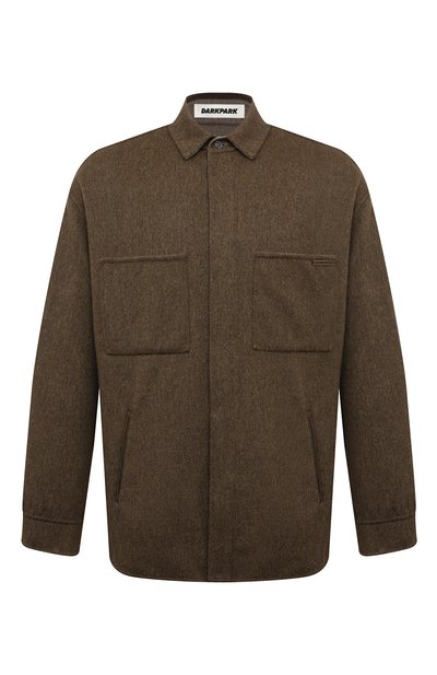 Мужская куртка-рубашка из шерсти и кашемира DARKPARK, арт. MSH05/FAW08