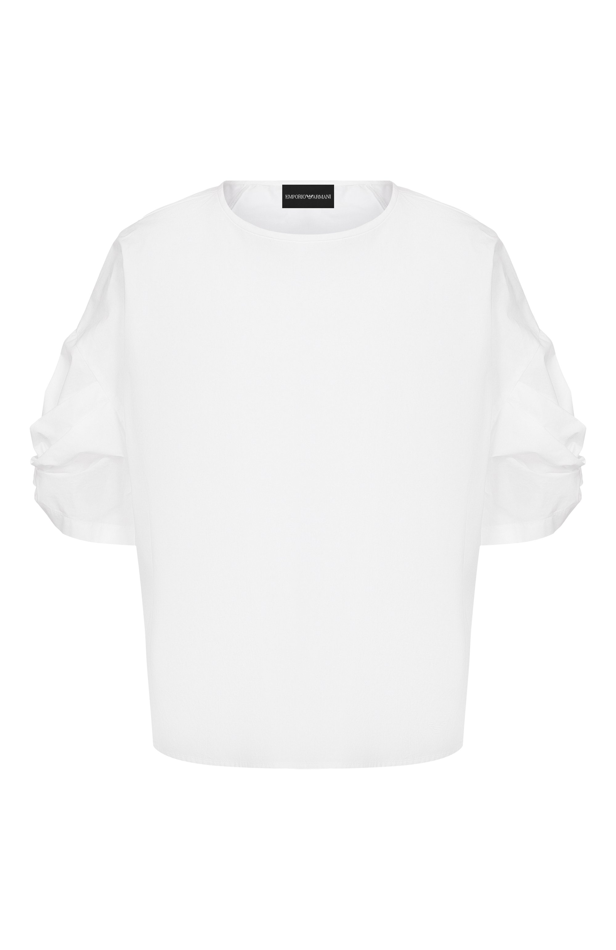 Хлопковая футболка EMPORIO ARMANI, арт. EW000771/AF10010, фото 1