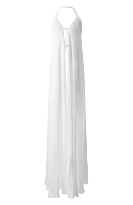 Женский топ ANN DEMEULEMEESTER белого цвета, арт. B0012436/FA563 | Фото 1 (Драгоценные камни: Проставлено; Материал сплава: Проставлено)