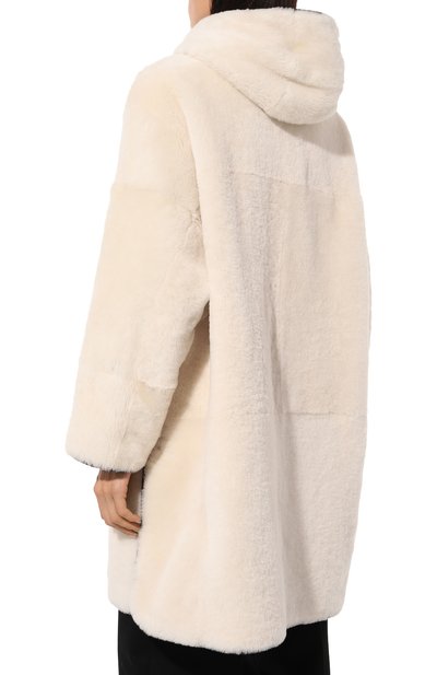 Двусторонняя куртка BRUNELLO CUCINELLI кремового цвета по цене 1355000 руб., арт. MH5049468, фото 4 Двусторонняя куртка BRUNELLO CUCINELLI, арт. MH5049468, фото 4