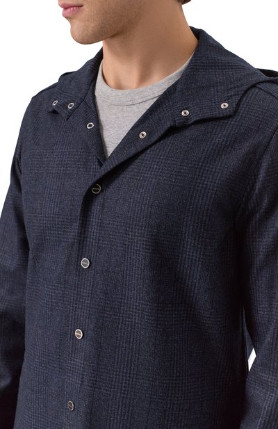 Шерстяная рубашка KITON, арт. UMCPETEK0127G07, фото 5