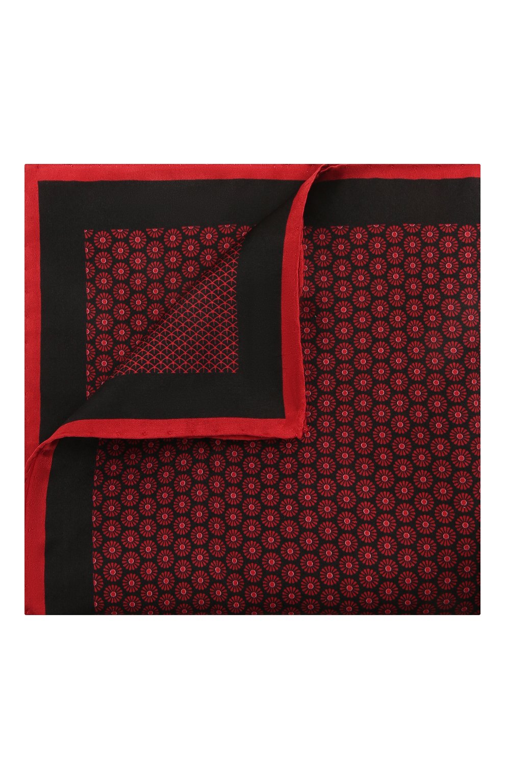 Шелковый платок ZEGNA красного цвета по цене 14650 руб., арт. Z3J04A/39A, фото 1 Шелковый платок ZEGNA, арт. Z3J04A/39A, фото 1