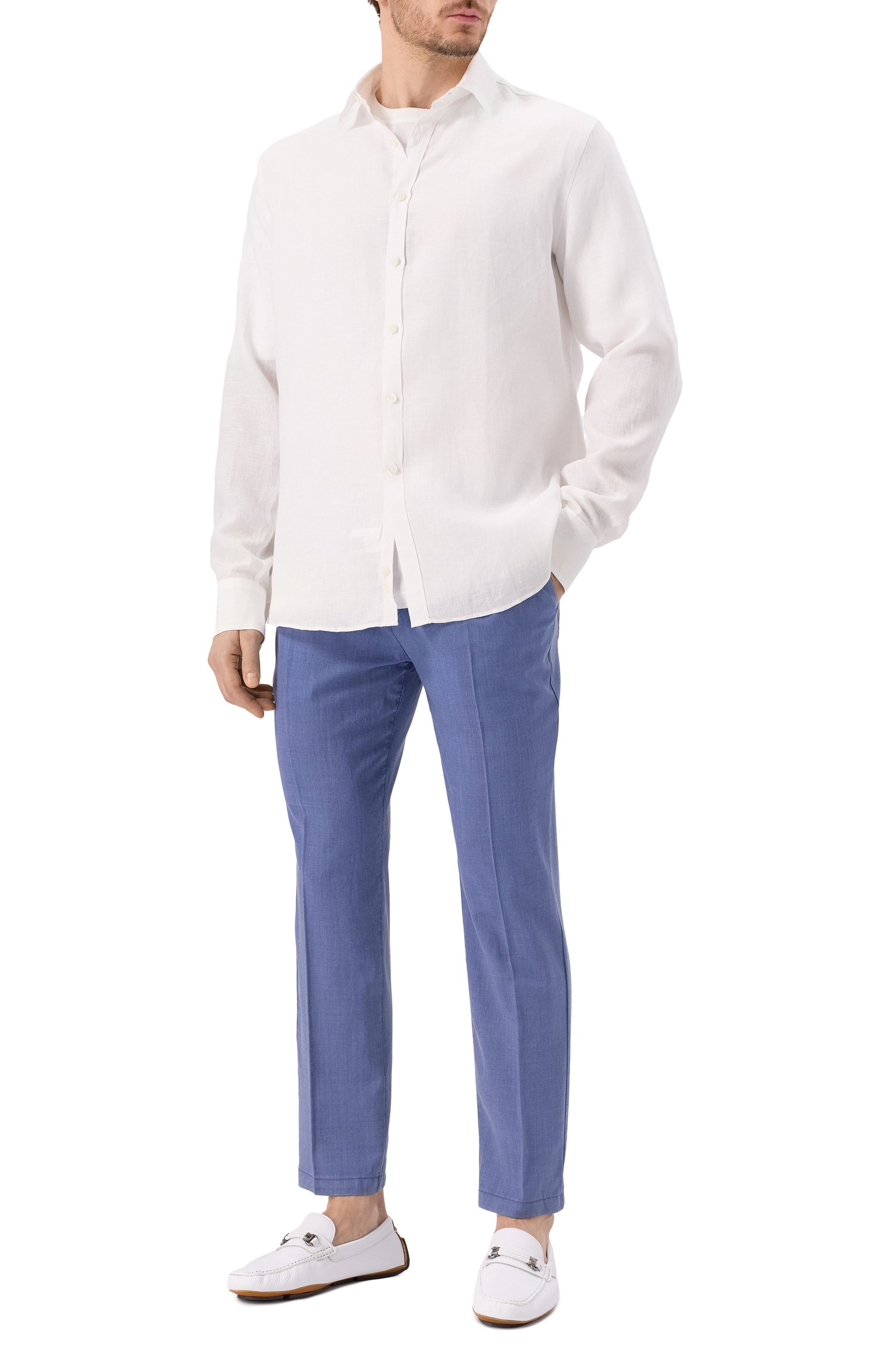 Шерстяные брюки KITON, арт. UPR001RK0613F01, фото 2