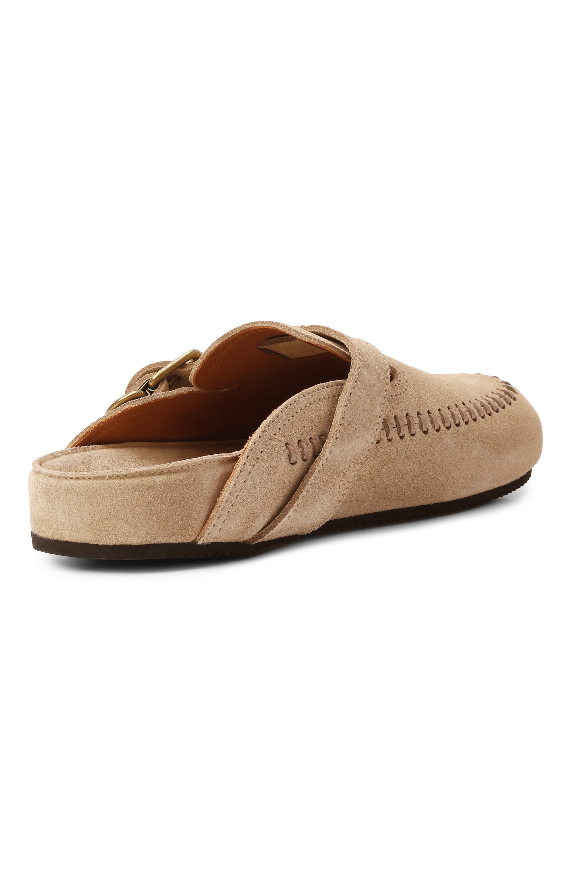 Замшевые сабо BUTTERO, арт. B11940G0RH-UG, фото 4