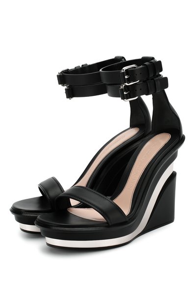 Кожаные босоножки ALEXANDER MCQUEEN, арт. 611709/WHXN1, фото 1