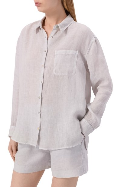 Льняная рубашка 120% LINO, арт. 33ALIW19GE/0000115_001, фото 3