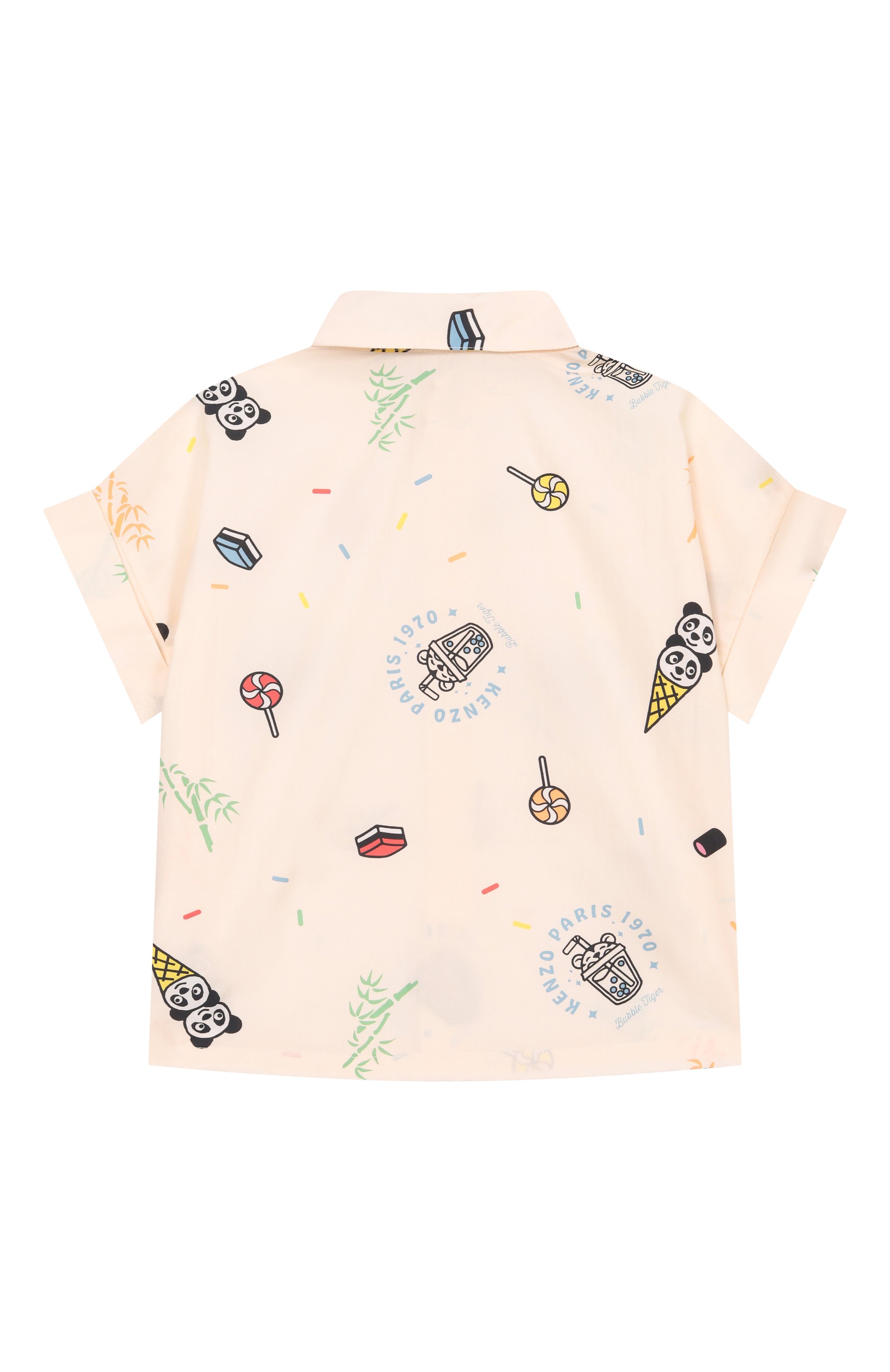 Хлопковая рубашка KENZO, арт. K61628, фото 2