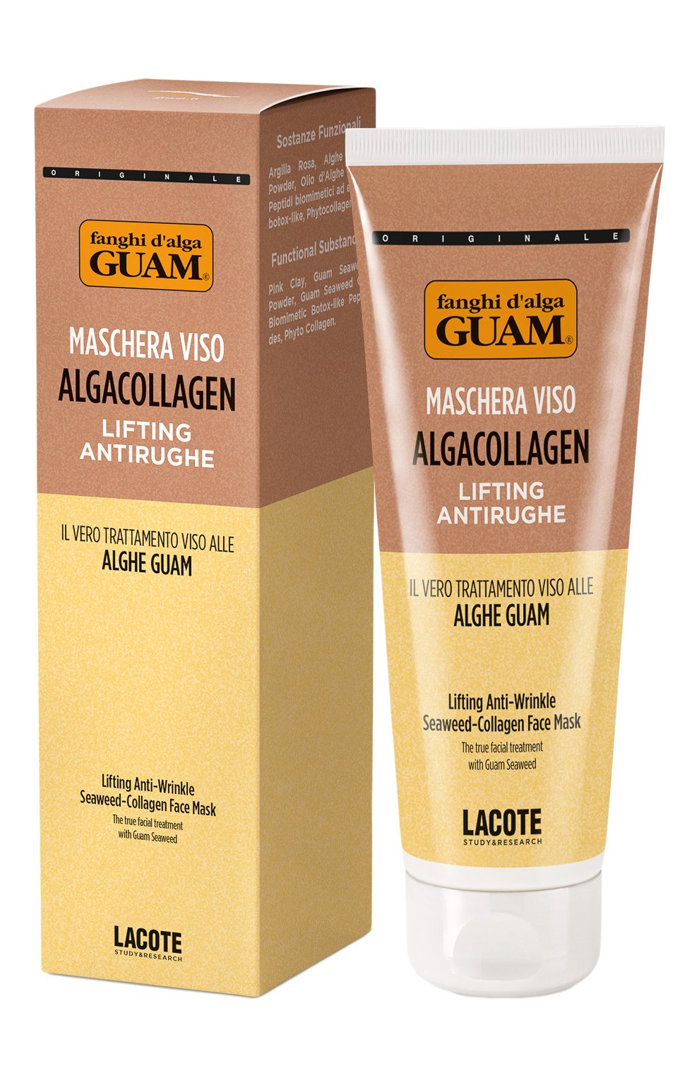 Омолаживающая маска против морщин с коллагеном водорослей (75ml) GUAM бесцветного цвета по цене 3150 руб., арт. 8025021222301, фото 2 Омолаживающая маска против морщин с коллагеном водорослей (75ml) GUAM, арт. 8025021222301, фото 2